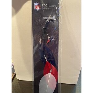 New England Patriots Fan Feathers Clip In Team Hair‎ Extension New Licensed NFL